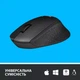 Миша Logitech M330 Silent Plus Wireless Black (910-004909) - изображение 4