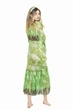 Халат пляжный женский в пол из шифона 98-п.з One size (S-L) Зеленый (2000012481017) - изображение 3