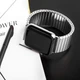 Ремінець для смарт-годинника Apple Watch еластичний з нержавіючої сталі, 38 / 40 / 41 мм, кол. сріблястий "G" (80058796) - зображення 3