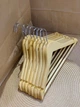 Дерев'яна вішалка для одягу 33,5x20x1,2см - изображение 2