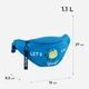 Сумка на пояс бананка для хлопчиків Kite K24-2577-2 Синя (4063276122575) - зображення 7