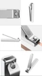Кусачки кніпсер для нігтів Xiaomi Mijia Nail Clippers - з пилочкою та контейнером, нержавіюча сталь (MJZJD001QW) - зображення 11