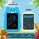 Графический Планшет Детский компактный Writing Tablet Bear 9" яркий мишка Blue - изображение 6