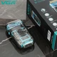 Аккумуляторная мужская электробритва VGR V-352 для бритья бороды и усов шейвер для идеальной гладкости Blue - изображение 10