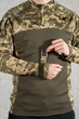 Військовий убакс з довгим рукавом CoolMax tactical Піксель Олива (604) , XL - зображення 4