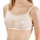 Бюстгальтер-топ жіночий з сіточки з мереживом Felisiya Lingerie Айворі 2002-004г M - зображення 1
