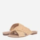 Женские шлепанцы Calvin Klein 824955469 37.5 (7) 24 см Бежевые (1159800441) - изображение 4