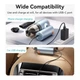 РУЧНИЙ ПИЛОСОС VENTION CORDLESS CAR VACUUM CLEANER FOLDABLE TYPE BLUE (KRAL0) - зображення 2