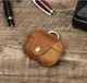 Чехол Contacts Family Натуральная Кожа для Airpods Pro 2 Светло-Коричневый - изображение 1