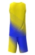 Баскетбольна форма RIGO NORD Blue-Yellow L - зображення 3