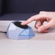 Беспров.зар. устр-во для моб. тел.XOOPAR-GEO DOCK(серебр.,син.LED,microUSB-каб для пит.от порта USB) - изображение 4