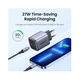 Зарядний пристрій UGREEN CD294 Nexode 45W Charger EU (Space Gray)(UGR-90573) (UGR-90573) - изображение 4