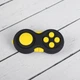 Игрушка антистресс Fidget Pad, брелок Джойстик, Черный/Желтый (2703244202) - изображение 1