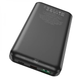 Зовнішній акумулятор HOCO J102 Cool figure PD20W+QC3.0 power bank(10000mAh) Black (6931474783608) - изображение 4
