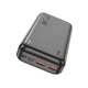 Зовнішній акумулятор HOCO J101A Astute 22.5W fully compatible power bank 20000mAh Black (6931474782496) - изображение 3
