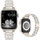 Ремешок для смарт-часов Apple Watch со стразами, 38 / 40 / 41 мм, цв. молочный (80073252) - изображение 1