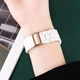 Ремешок для смарт-часов Apple Watch с раскладным замком, 42 / 44 / 45 / 49 мм, цв. белый "G" (80072111) - изображение 4