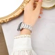 Ремешок для смарт-часов Apple Watch со стразами, 38 / 40 / 41 мм, цв. молочный (80073252) - изображение 4