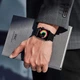 Ремешок из нейлона для смарт-часов Apple Watch, 42 / 44 / 45 / 49 мм, цв. черный (80075255) - изображение 2