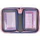 Пенал без наполнения Kite Purple Chequer K24-622-3, 1 отделение, 2 отворота 20x14x3.9 розово-фиолетовый - изображение 4