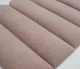 Самоклеящиеся мягкая стеновая панель Soft Pan 15х60x3,7 см овал велюр матовый пудра (156102) - изображение 4