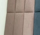 Самоклеящиеся мягкая стеновая панель Soft Pan 15х60x3,7 см овал велюр матовый пудра (156102) - изображение 7