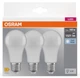 Набор светодиодных ламп OSRAM BASE A60 13 W 4000 K E27 3 шт. (4058075819559) - изображение 3