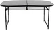 Стіл туристичний Bo-Camp Northgate Oval 150 x 80 см 1404188 Black/Grey (DAS302569) - зображення 2