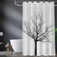 Штора для ванної кімнати TIANA KRAINE TREE 180х180з кільцями 12 шт - изображение 1
