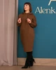 Плаття Alenka Plus 144510-4, 54, шоколадний - изображение 2