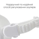 Для плавания маска Renvo Kariba Уни Anti-fog Черный Белый OSFM (JDT-0846332) - изображение 4