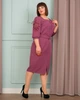 Плаття Alenka Plus 144571-11, 54, сливовий - изображение 3