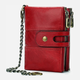 Гаманець жіночий шкіряний для карток Vintage leather-14680 Червоний - зображення 1