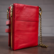 Гаманець жіночий шкіряний для карток Vintage leather-14680 Червоний - зображення 7