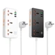 Подовжувач мережевий HOCO Storm 3-position socket AC8A |3USB/1Type-C, PD/QC, 3A/30W| - зображення 8