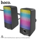 Акустика для ПК HOCO RGB Rhythmic Spectrum 10W, AUX, Mic| - зображення 7