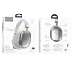 Навушники HOCO W35 Max Joy BT headphones |BT5.3/AUX/TF, 90h| сріблясті - зображення 4
