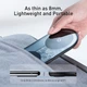 Зарядка Qi BASEUS Simple 2in1 Wireless Charger Pro Edition For Phones + Pod |15W| (WXJK-C02) Колір Transparent - изображение 3