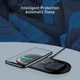 Зарядка Qi BASEUS Simple 2in1 Wireless Charger Pro Edition For Phones + Pod |15W| (WXJK-C02) Колір Transparent - изображение 4