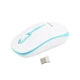 Беспроводная мышь MeeTion MT-R547, 2.4G, 800-1600DPI, 1xAA, white-blue - изображение 6