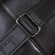 Сумка-слинг мужская кожаная Vintage leather-20684 Черная - изображение 8