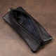 Ключниця шкіряна Shvigel leather-15310 Чорна - зображення 5