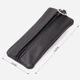 Ключниця шкіряна Shvigel leather-15310 Чорна - зображення 6