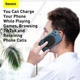 Зврядка Qi BASEUS Light Magnetic Wireless Charger (suit for IP12 with Type - C cable) |15W| (WXQJ-02} Колір Black - изображение 6