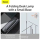 Лампа BASEUS Smart Eye Series Rechargeable Folding Reading Desk Lamp (Smart Light) |3000-6000K| (DGZG-02) серая - изображение 7
