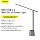 Лампа BASEUS Smart Eye Series Rechargeable Folding Reading Desk Lamp (Smart Light) |3000-6000K| (DGZG-02) серая - изображение 10