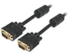 Кабель Cablexpert VGA-VGA HD15M/HD15M з 2-ма фер. кільцями, подвійний екран, чорний, 1.8 м (CC-PPVGA-6B) - зображення 2