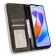 Чехол-книжка Deexe Retro Style для Honor Magic 6 Lite - Black - изображение 2