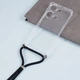 Силіконовий (TPU) чохол UniCase Carrying AirBag для Xiaomi Redmi Note 13 Pro 4G / Poco M6 Pro - Transparent - зображення 3