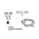 Змішувач для душу Lidz Aria 09O-SES LDARI010NKS43361 Nickel - зображення 4